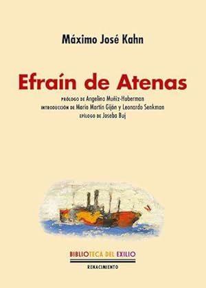 Bild des Verkufers fr Efran de Atenas. Prlogo de Angelina Muiz-Huberman. Introduccin de Mario Martn Gijn y Leonardo Senkman. Eplogo de Joseba Buj. Mximo Jos Kahn, novelista y ensayista, naci en Frncfort del Meno, en 1897 y muri en Buenos Aires en 1953. Vivi en Espaa largos aos empapndose de la cultura sefard y fue parte del exilio republicano. su obra, centrada en el sefardismo, con temas antiguos y contemporneos, con personajes que transitan entre el pasado y el presente, fue poco difundida en su momento. Es por eso que su rescate se ha vuelto imprescindible y a ello contribuye la presente publicacin de Efran de Atenas, novela de complejos alcances en torno al significado profundo del judasmo. El personaje Efran de Atenas, una nueva versin del Efran bblico [ ] es dotado por su autor de una doliente interrogante acerca de qu es el judasmo y qu es ser judo. Efran, proveniente del xodo sefard de 1492, encarna en s las vertientes de asimilacin y tradicin. Tiempos antiguos y t zum Verkauf von Librera y Editorial Renacimiento, S.A.