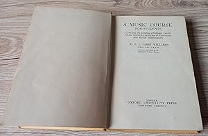 Image du vendeur pour A Music Course for Students 1960 edition mis en vente par ladybird & more books