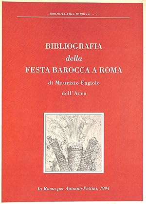 Bibliografia Della Festa Barocca A Roma