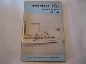 Image du vendeur pour Steamboat Days On the St. John 1816-1946 mis en vente par ABC:  Antiques, Books & Collectibles