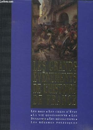 Seller image for Les grands vnements de l'histoire de France for sale by Le-Livre