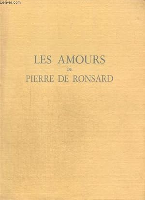 Imagen del vendedor de Les Amours de Pierre de Ronsard (extrait publicitaire) a la venta por Le-Livre