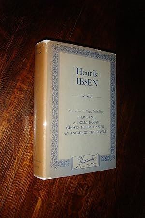 Seller image for Henrik Ibsen : Nine Plays : A Doll's House, Ghosts, Hedda Gabler, An Enemy of the People, Peer Gynt, The League of Youth, Pillars of Society, The Master Builder, The Wild Duck for sale by Medium Rare Books