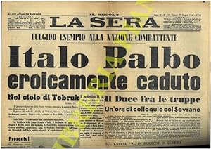 Italo Balbo eoricamente caduto