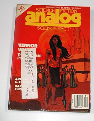 Bild des Verkufers fr Analog Science Fact & Fiction September 1986 (Sep. Sept.) zum Verkauf von Preferred Books