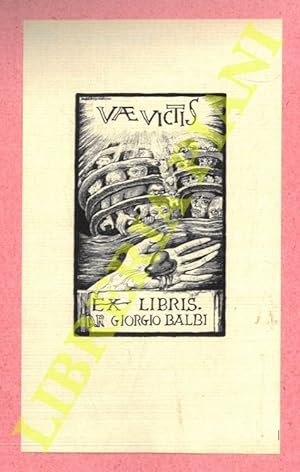 Un foglietto tipografico, 1943, per Giorgio Balbi (Vae victis), cm. 17 x 10,3