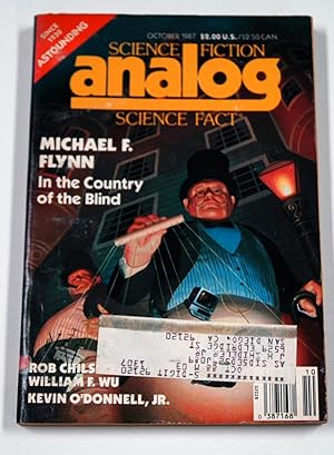 Bild des Verkufers fr ANALOG Science Fiction/ Science Fact: October, Oct. 1987 zum Verkauf von Preferred Books