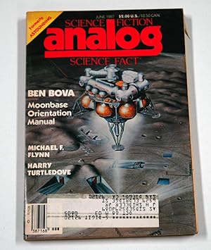Bild des Verkufers fr ANALOG Science Fiction/ Science Fact: June 1987 zum Verkauf von Preferred Books