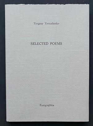 Imagen del vendedor de Selected Poems. a la venta por Versandantiquariat Wolfgang Petry