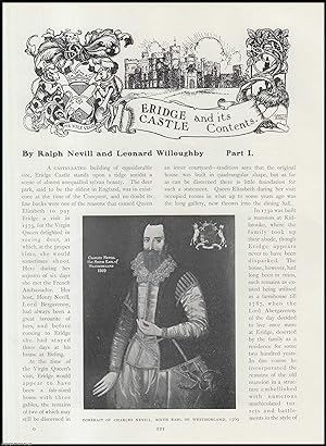 Seller image for Eridge Castle & its Contents. An original article from The Connoisseur, 1906. for sale by Cosmo Books