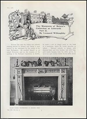 Seller image for The Marquess of Bristol's Collection at Ickworth (Part 2). An original article from The Connoisseur, 1906. for sale by Cosmo Books