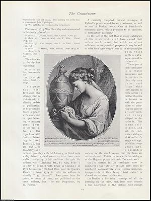 Seller image for William Wynne Ryland's Engravings. An original article from The Connoisseur, 1905. for sale by Cosmo Books