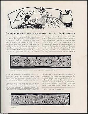 Imagen del vendedor de Cutwork (Reticilla) and Punto (part 1) in Aria. An original article from The Connoisseur, 1905. a la venta por Cosmo Books