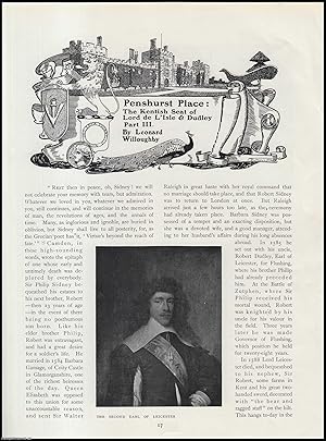 Seller image for Penshurst Place (part 3) : The Kentish Seat of Lord de L'Isle & Dudley. An original article from The Connoisseur, 1906. for sale by Cosmo Books