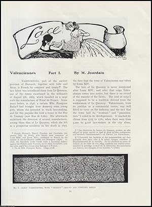 Imagen del vendedor de Valenciennes (part 1), France : Lace Fabric. An original article from The Connoisseur, 1905. a la venta por Cosmo Books