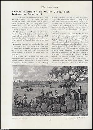 Image du vendeur pour Animal Painters. An original article from The Connoisseur, 1905. mis en vente par Cosmo Books