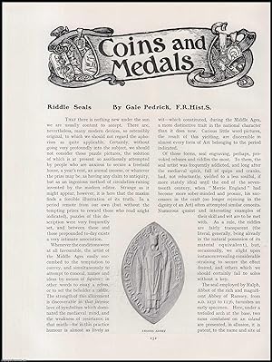 Image du vendeur pour Riddle Seals (coins & medals). An original article from The Connoisseur, 1905. mis en vente par Cosmo Books