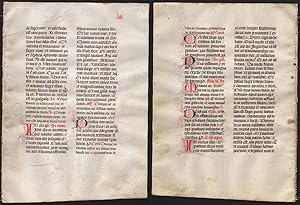 Missal Missale manuscript manuscrit Handschrift - (Blatt / leaf "LXV")