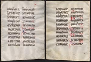 Missal Missale manuscript manuscrit Handschrift - (Blatt / leaf "LXXI")