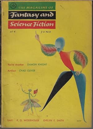Imagen del vendedor de The Magazine of FANTASY AND SCIENCE FICTION (F&SF): June 1955 a la venta por Books from the Crypt