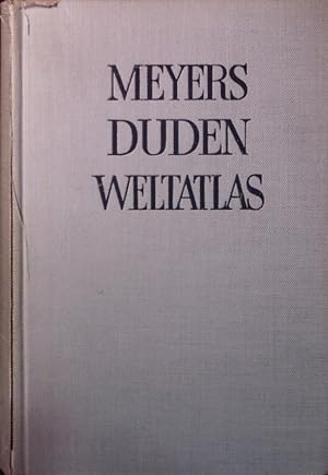 Bild des Verkufers fr Meyers Duden-Weltatlas. zum Verkauf von Antiquariat Bookfarm
