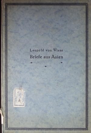 Bild des Verkufers fr Briefe aus Asien. zum Verkauf von Antiquariat Bookfarm