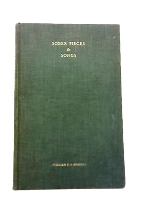 Imagen del vendedor de Sober Pieces and Songs a la venta por World of Rare Books