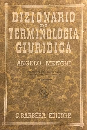 Dizionario di terminologia giuridica