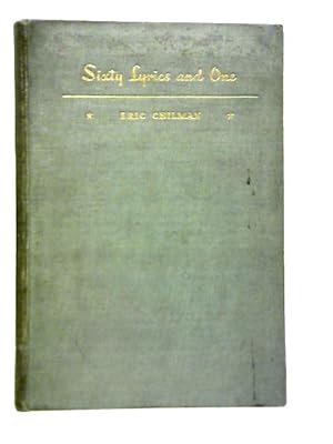 Imagen del vendedor de Sixty Lyrics and One a la venta por World of Rare Books