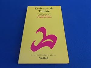 Ecrivains de Tunisie. Anthologie de textes et poèmes traduits de l'arabe