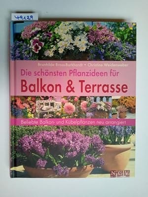 Bild des Verkufers fr Die schnsten Pflanzideen fr Balkon & Terrasse : beliebte Balkon- und Kbelpflanzen neu arrangiert. [Autorinnen: Brunhilde Bross-Burkhardt ; Christine Weidenweber] zum Verkauf von Versandantiquariat Claudia Graf