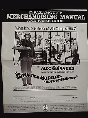 Seller image for Situation Hopeless- But Not Serious 1965 Alec Guinness, Robert Redford for sale by AcornBooksNH