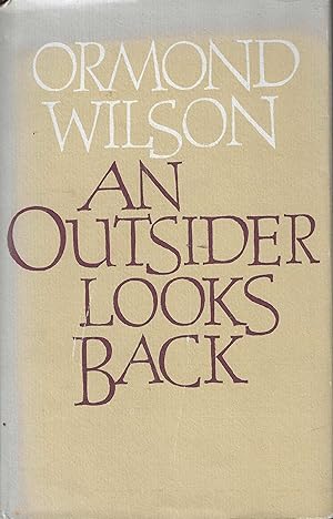 Imagen del vendedor de An outsider looks back: Reflections on experience a la venta por Tinakori Books