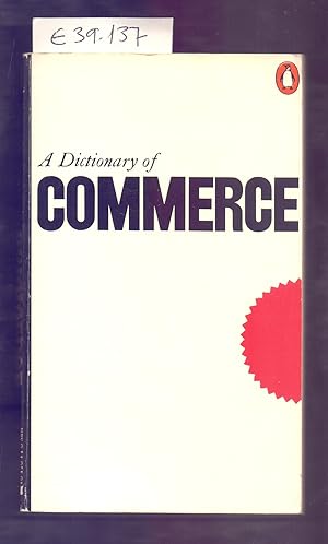 Seller image for THE PENGUIN DICTIONARY OF COMMERCE for sale by Libreria 7 Soles