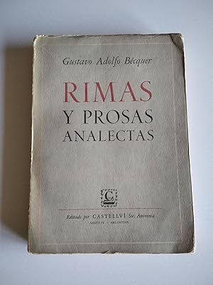 Rimas y prosas analectas.