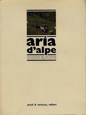 Image du vendeur pour Aria d'alpe mis en vente par Librodifaccia