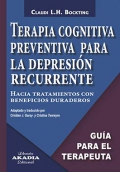 Imagen del vendedor de Terapia cognitiva preventiva para la depresin recurrente. Hacia tratamientos con beneficios duraderos a la venta por Espacio Logopdico