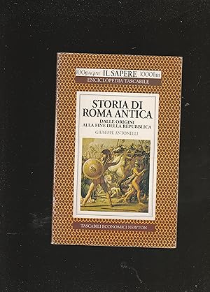 Seller image for Storia di Roma antica dalle origini alla fine della Repubblica. for sale by Libreria Gull