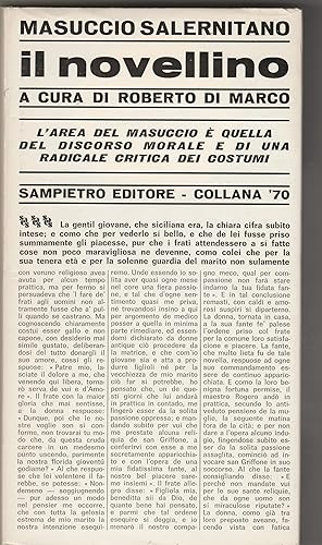 Imagen del vendedor de Il Novellino. A cura di Roberto Di Marco. Prima edizione. a la venta por Libreria Gull