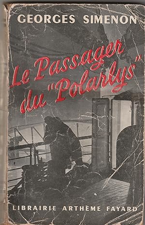 Seller image for Le Passager du "Polarlys". Romanzo. for sale by Libreria Gull