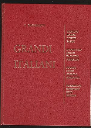 Immagine del venditore per Grandi italiani. Panorama di un'epoca (1890-1945). Vol. I e II. Opera completa. venduto da Libreria Gull