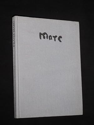 Franz Marc. Briefe, Aufzeichnungen, Aphorismen. Mit 20 farbigen Tafeln. Herausgegeben von Günther...