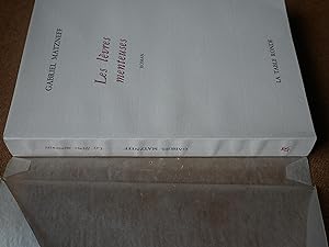 Seller image for Les Lvres Menteuses for sale by Guy David Livres Noirs et Roses
