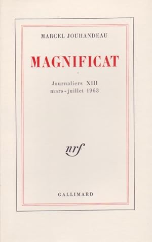 Magnificat. Journaliers XIII Mars - Juillet 1963. Édition originale.