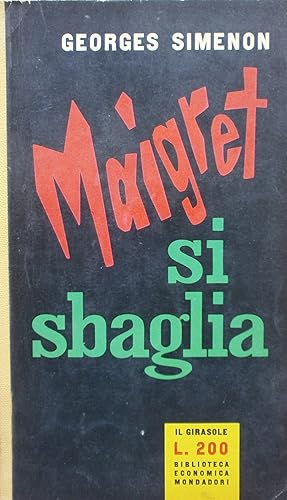 Maigret si sbaglia