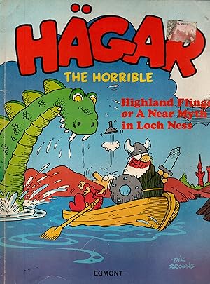 Imagen del vendedor de Hagar the horrible.Highland flings or a near myth in Loch Ness a la venta por JP Livres