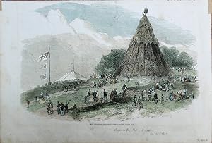 Seller image for Bristol. Redcliffe Hill. The bonfire lighted. for sale by theoldmapman