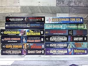 Seller image for Clive Cussler Set - 9 Books from the NUMA Files: Medusa; The Navigator; Lost City; Fire Ice; Devil's Gate; Polar Shift; The Storm; Blue Gold; Serpent for sale by Archives Books inc.