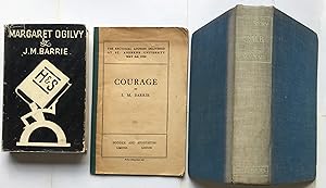 Image du vendeur pour The Story of J.M.B. [J M Barrie of Peter Pan Fame] with Barrie's Rectorial Address on Courage at St Andrews Univ 1922 & His Book Margaret Ogilvy, a Story of His Mother, 184 pp Hodders Hardback with Dj,1938 mis en vente par Appleford Bookroom