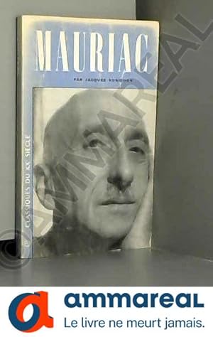 Image du vendeur pour Francois Mauriac mis en vente par Ammareal